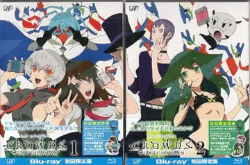 바프 애니메이션 Blu-ray GATCHAMAN CROWDS insight 초회판 전 4권 세트