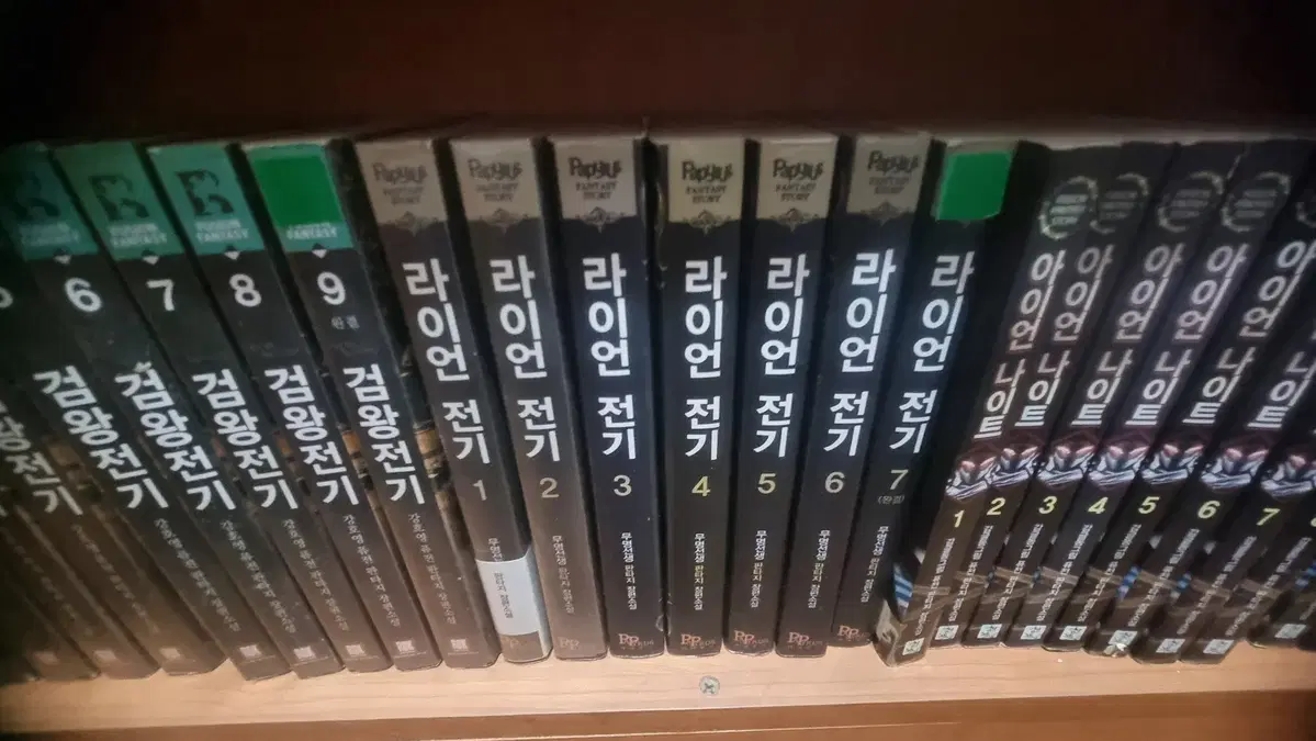 라이언전기 1-7 완 무명선생 판타지 소설