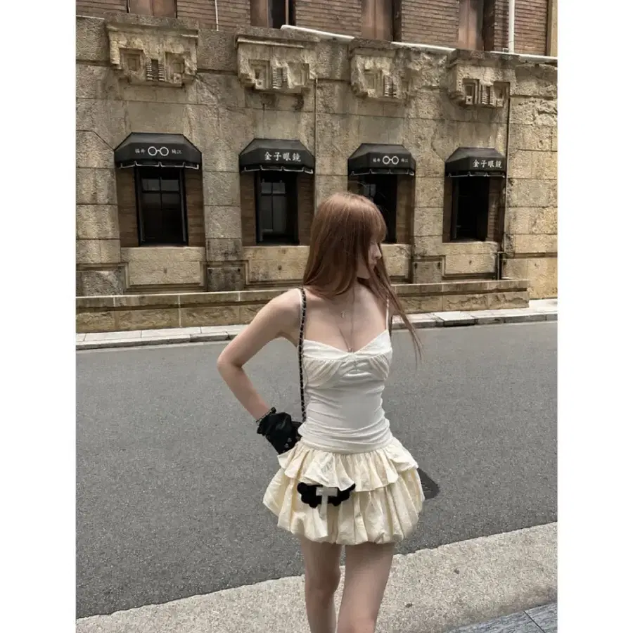 RASE LE SOL 나시 캐미솔 레이스 패널 캐미솔