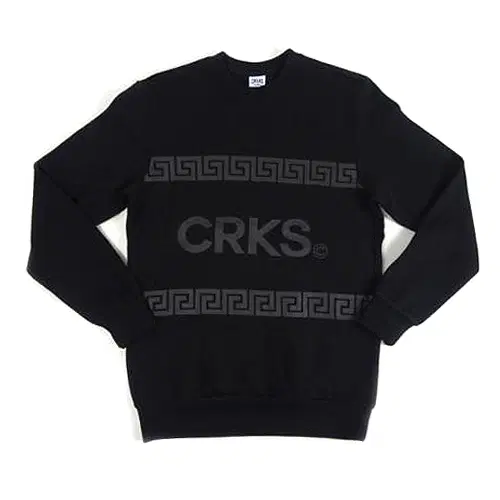 [새상품] 크룩스앤캐슬 S사이즈 DIGNIFIED CREW SWEATSHIRTS(1570113)-BLK