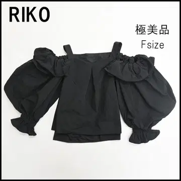 a2604 RIKO [ 리코 ] 오프숄더 볼륨 슬리브 상의