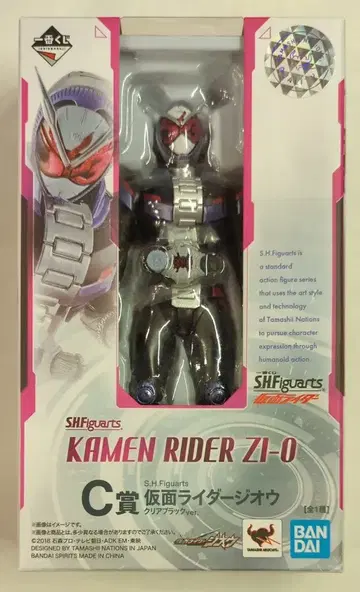 BANDAI SPIRITS 제일복권 S.H.Figuarts 가면라이더 가면라이더 지오 C상 가면라이더 지오 클리어 블랙ver. S.H.Figuarts