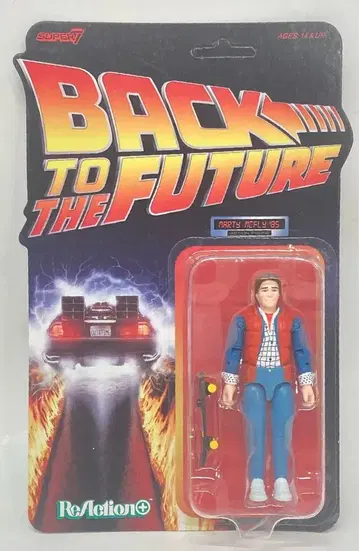 SUPER 7 REACTION+ MARTY McFLY '85 3.75인치