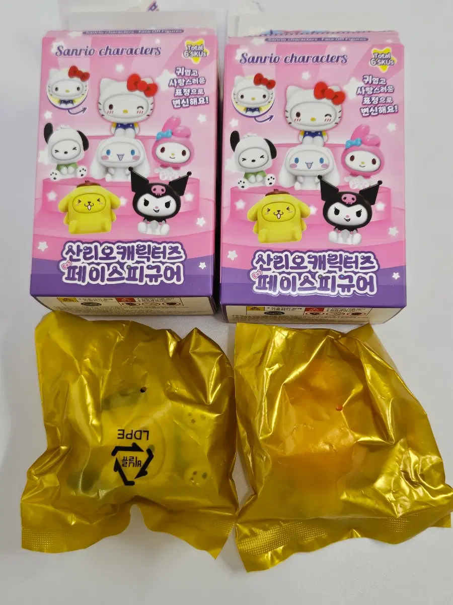 미개봉 산리오 페이스 피규어