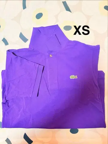 LACOSTE 피케 셔츠 클래식 핏 퍼플 FR2 XS
