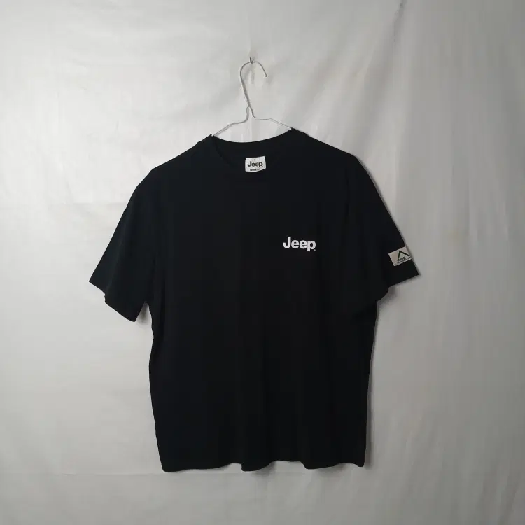 Jeep Loose fit 지프 루즈핏 블랙 반팔티셔츠 90