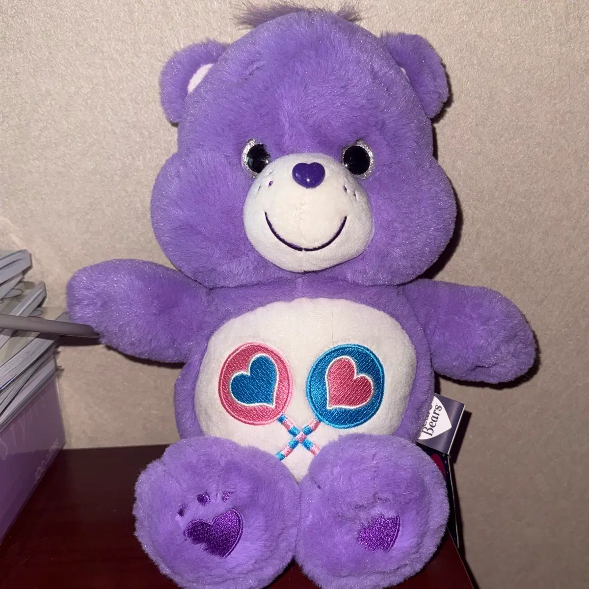 케어베어스 보라색 30cm 인형