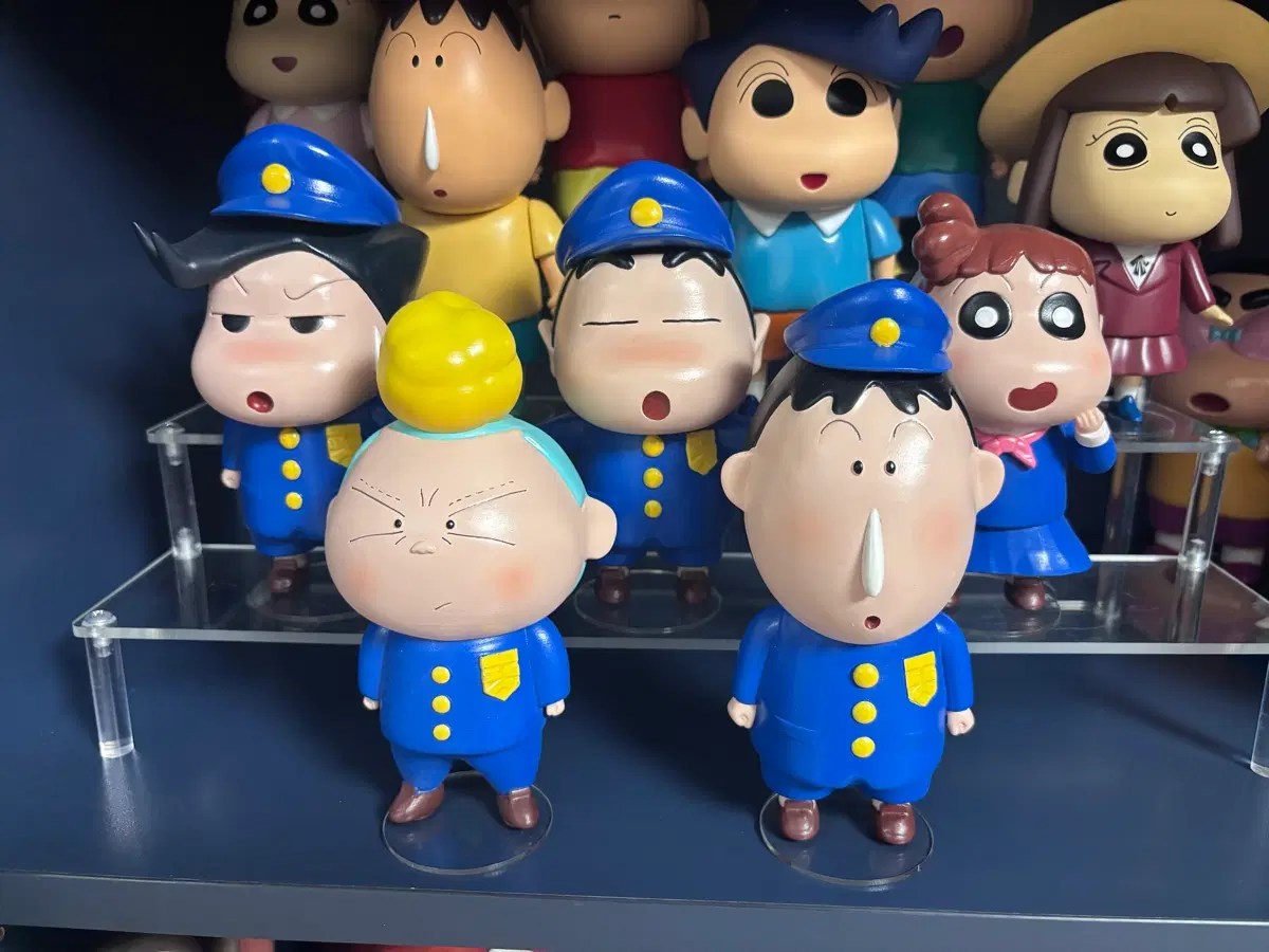 짱구 천하떡잎학교 3D피규어