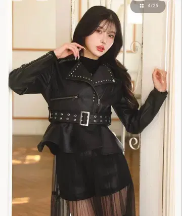 다리치 Darich 플레어 라이더 자켓