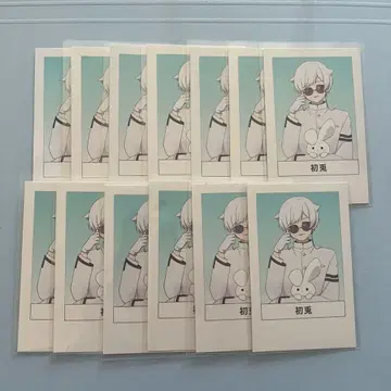 하츠토 이레이스 졸업앨범 폴라로이드 13장