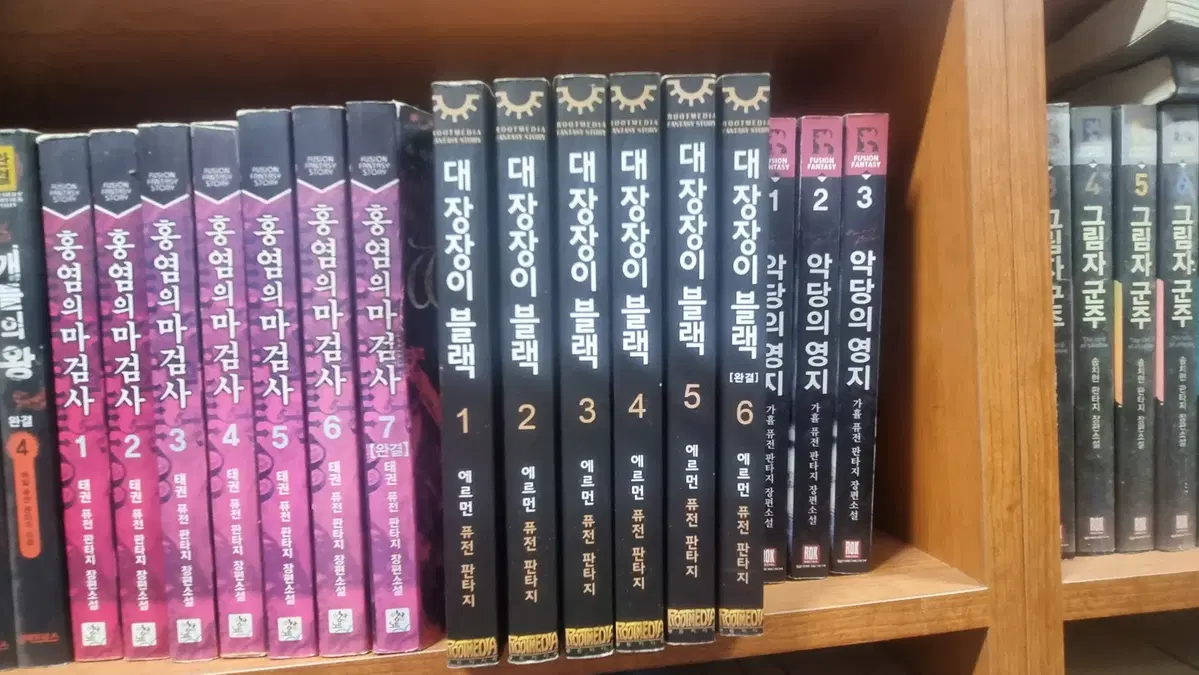 대장장이블랙 1-6 완 에르먼 퓨전 판타지 소설