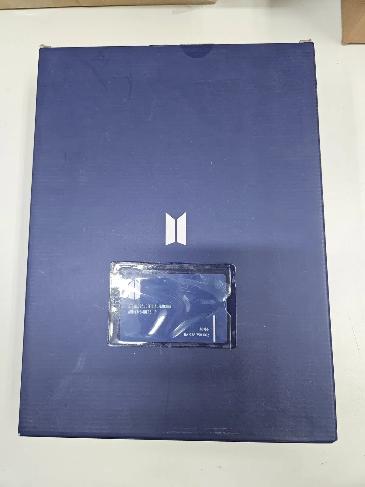 방탄소년단 아미 멤버십 키트 (BTS GLOBAL OFFICIAL FANCLUB ARMY MEMBERSHIP KIT) 카드O