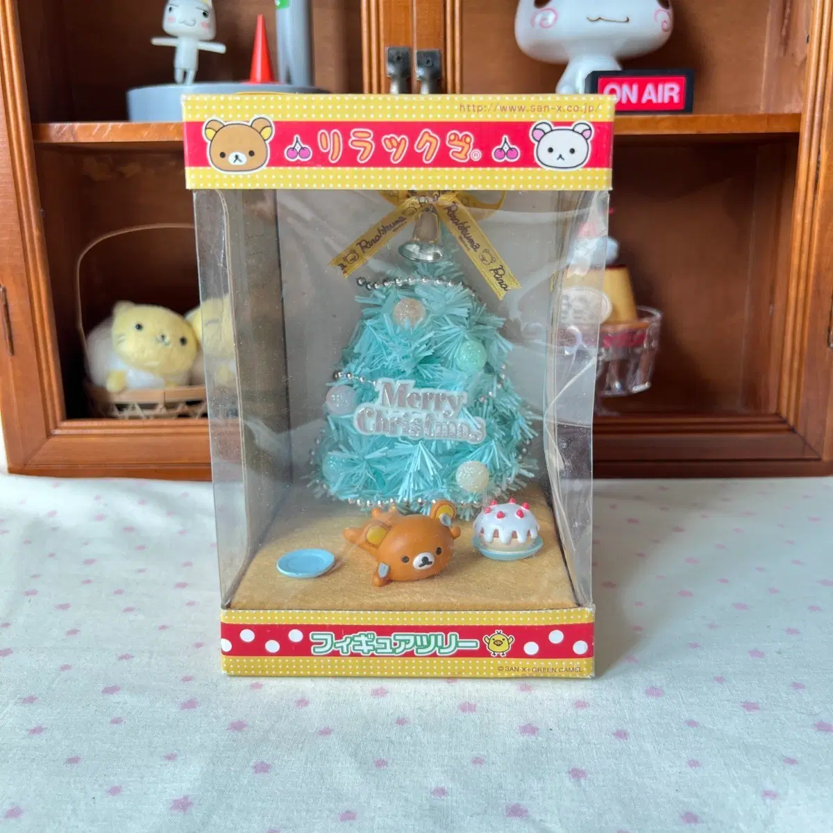 리락쿠마 크리스마스 피규어