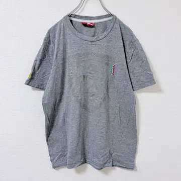 PUMA x Ferrari 페라리 반팔 T셔츠 XL 그레이 빅 로고