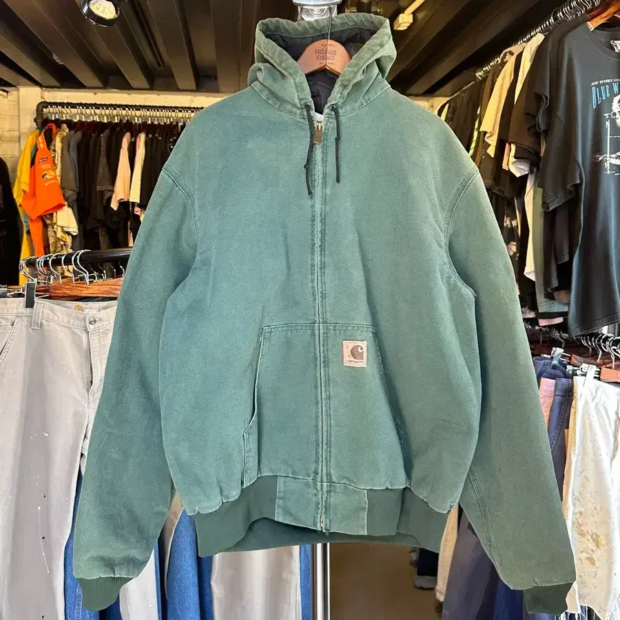 [105-110]90s 칼하트 덕 액티브 워크자켓 made in usa