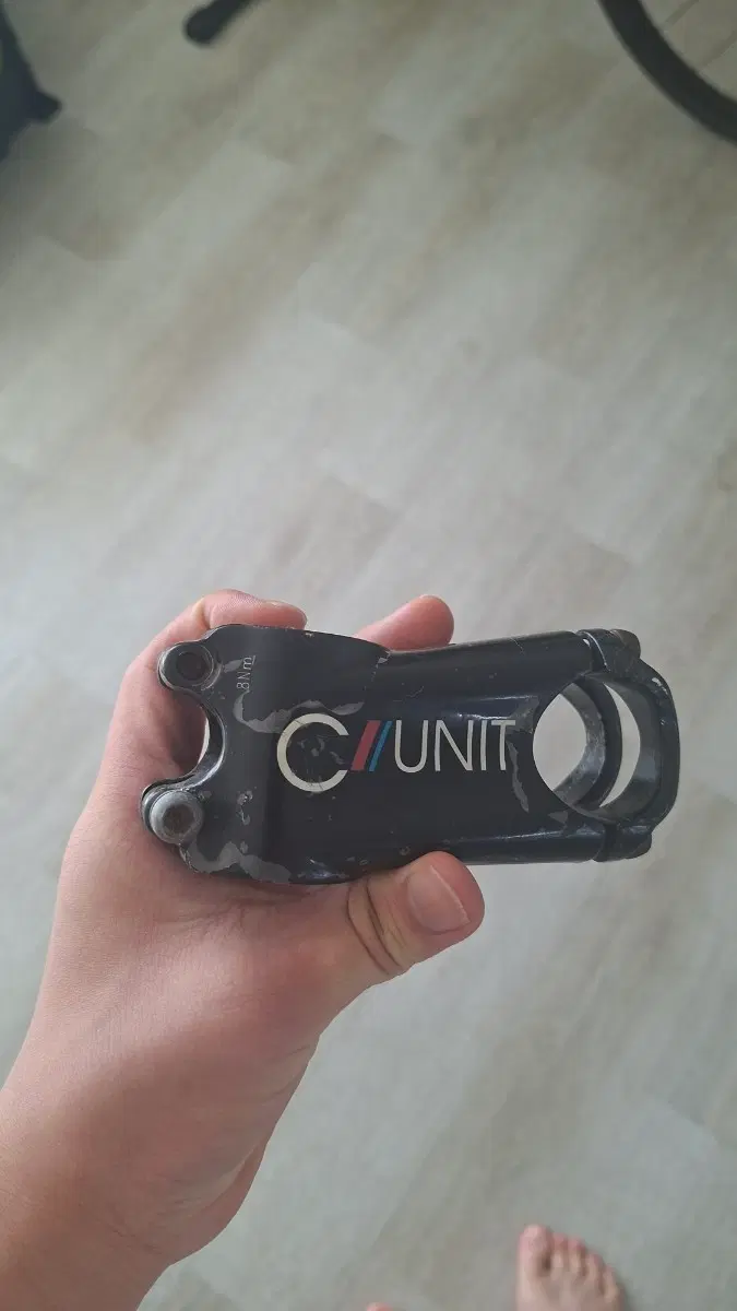 C/UNIT 자전거 스템 블랙 급처