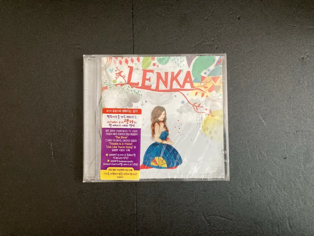 렌카 1집-Lenka '08 국내발매 미개봉CD