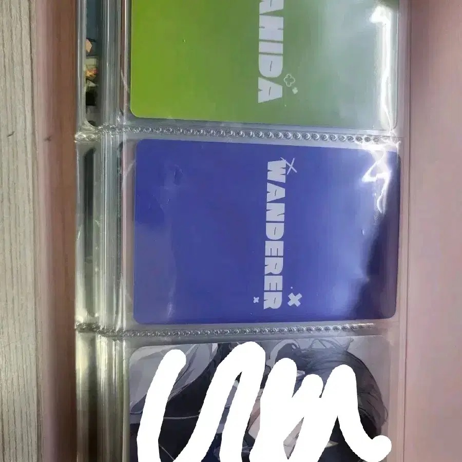 원신 굿즈(포카)