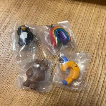 콘도 다이스케 메지루시 액세서리 곰 펭귄 무지개 달