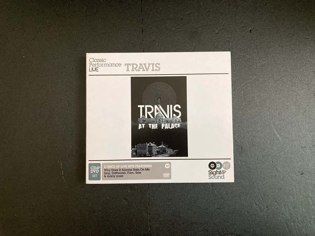 트래비스 Travis At the Palace Live/CD+DVD