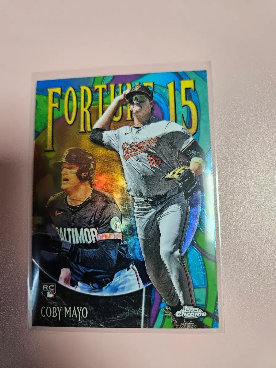 볼티모어)코비 메이요 2025 탑스 Fortune15 리플렉터