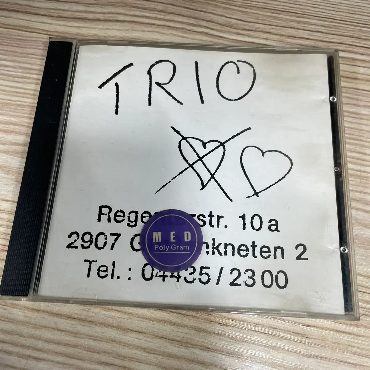 [중고음반/CD] 트리오 Trio - Trio (Da Da Da Ich Lieb Dicht Nicht Du Liebst Mich Nicht Aha Aha Aha)