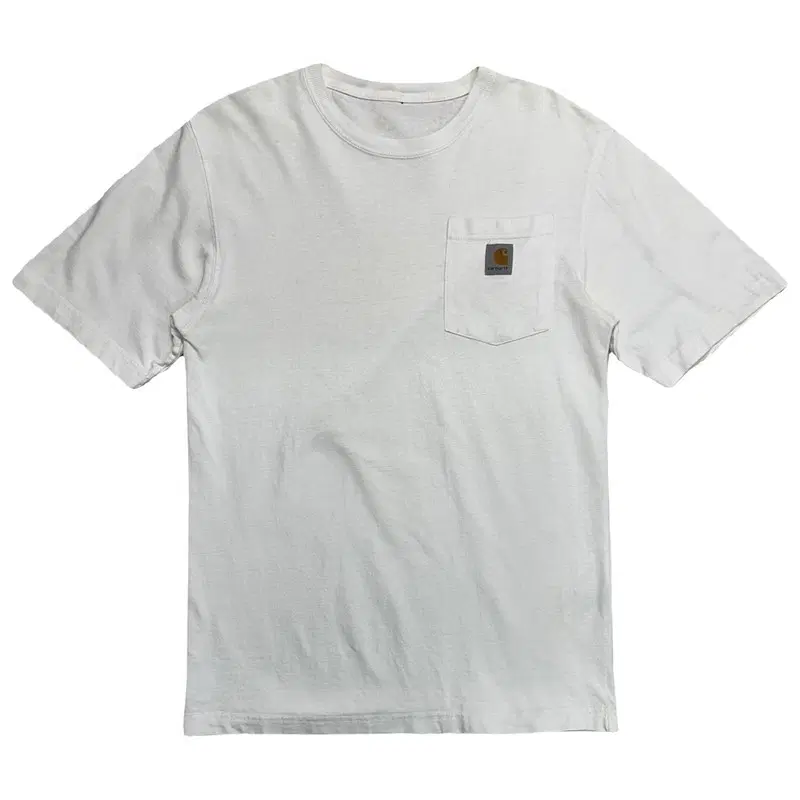 CARHARTT 포켓 반팔티 화이트 OS