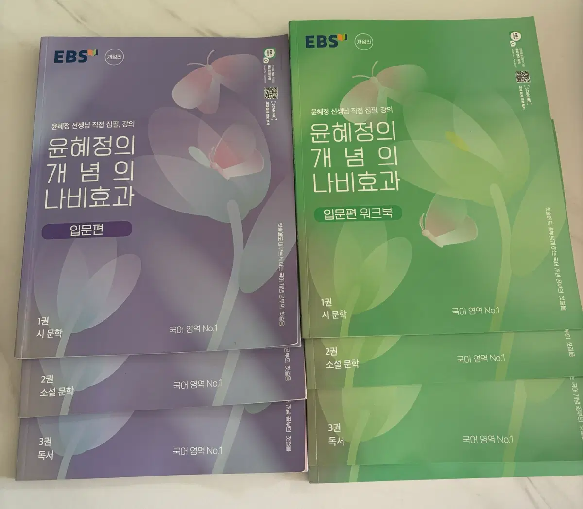EBS 윤혜정 개념 나비효과 입문편 세트
