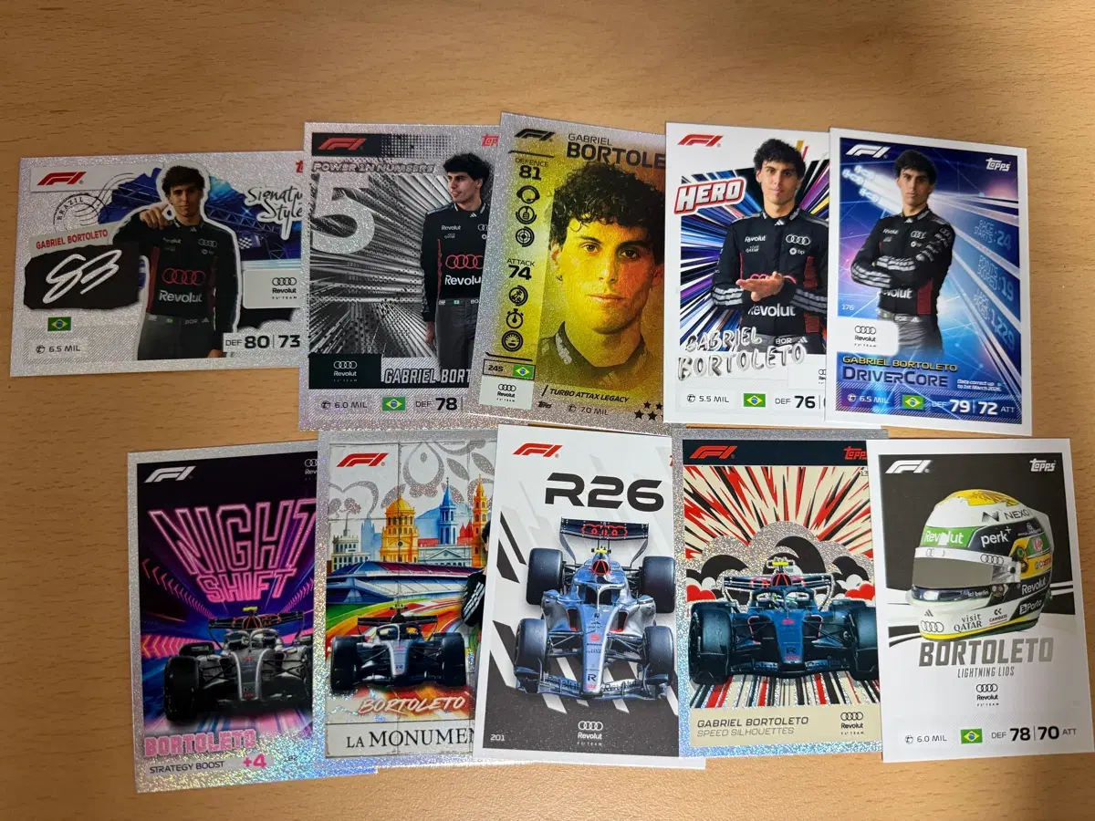 F1 터보 어택스 2026 가브리엘 보톨레토 카드