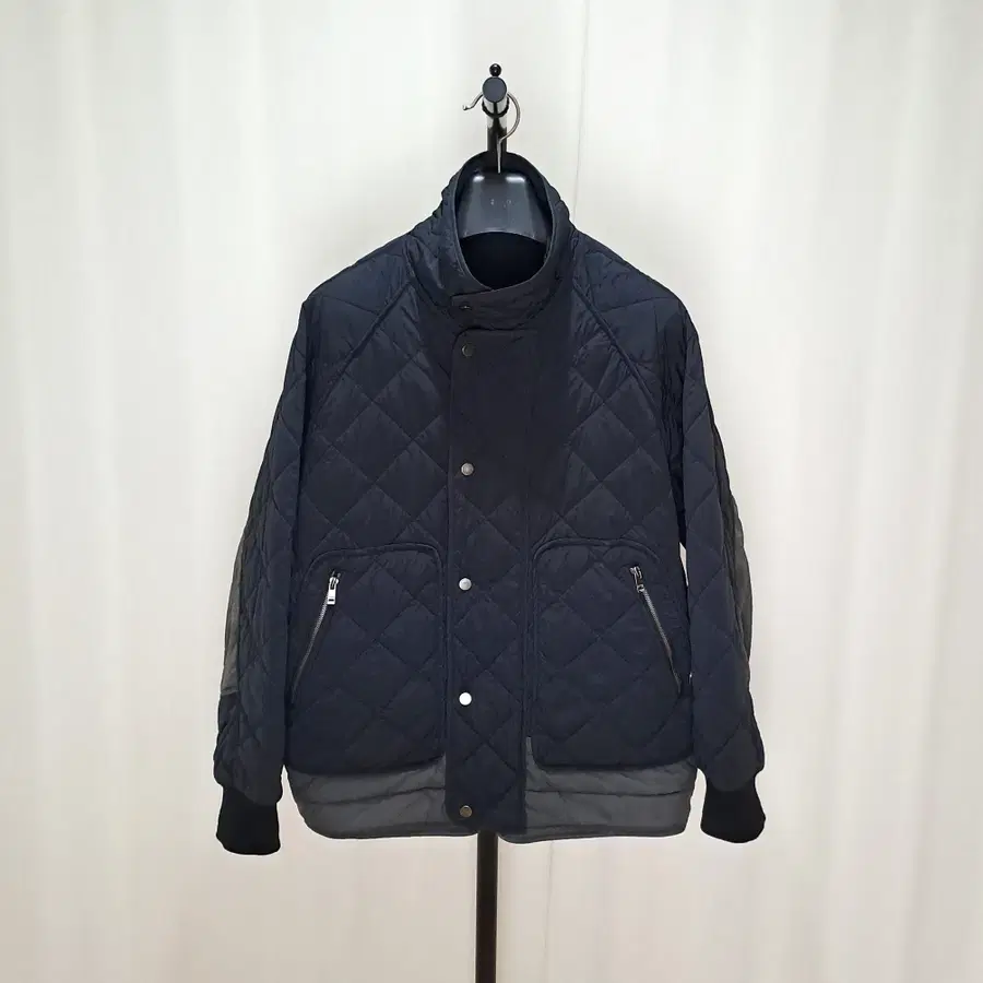 (택포) 시스템옴므 22FW 오버핏 퀼팅자켓 100 C242