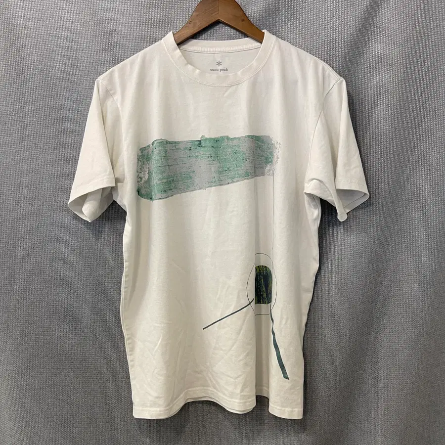 스노우피크 SNOW PEAK 홈캠프 아트 그래픽 반팔티