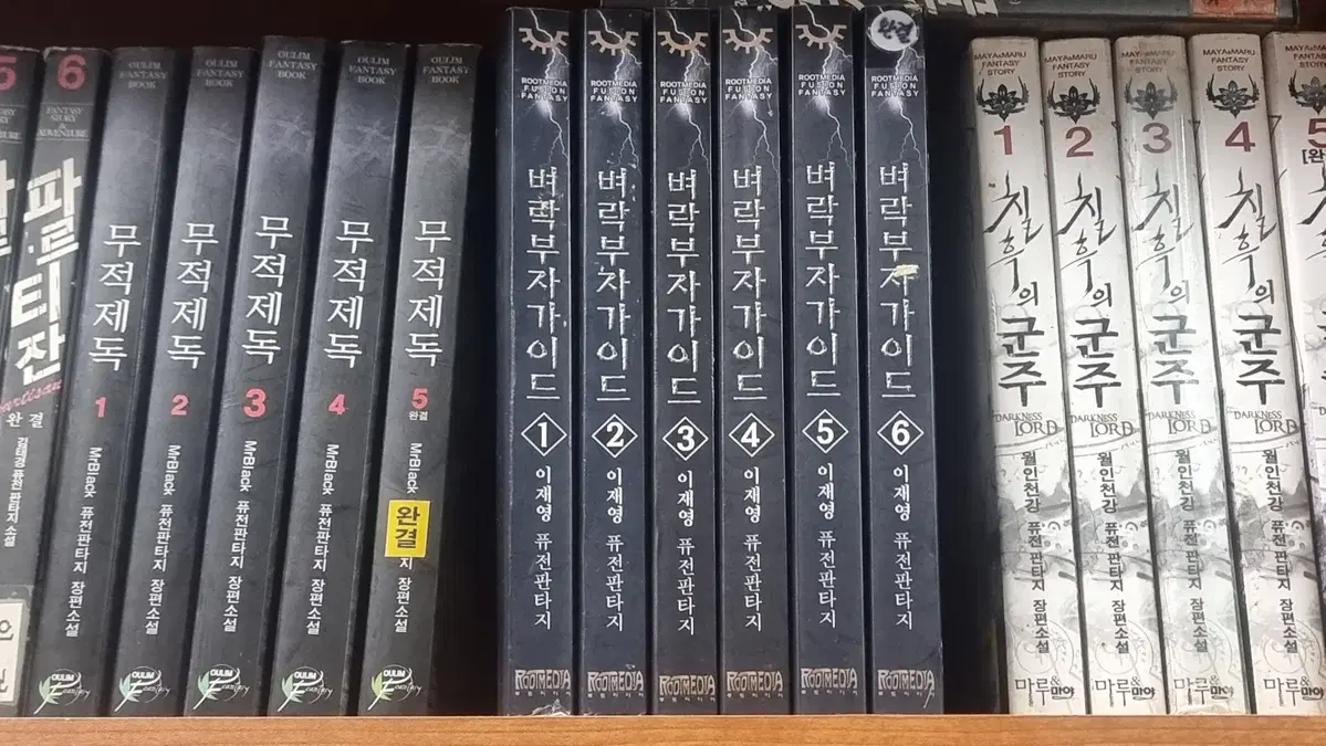 벼락부자가이드 1-6 완 이재영 퓨전 판타지 소설