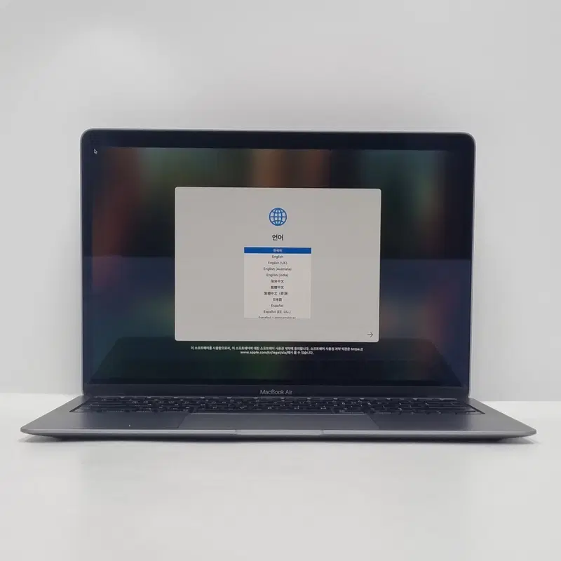 애플 맥북에어13 i5 MVH22KH/A i5 8GB 512GB 그레이