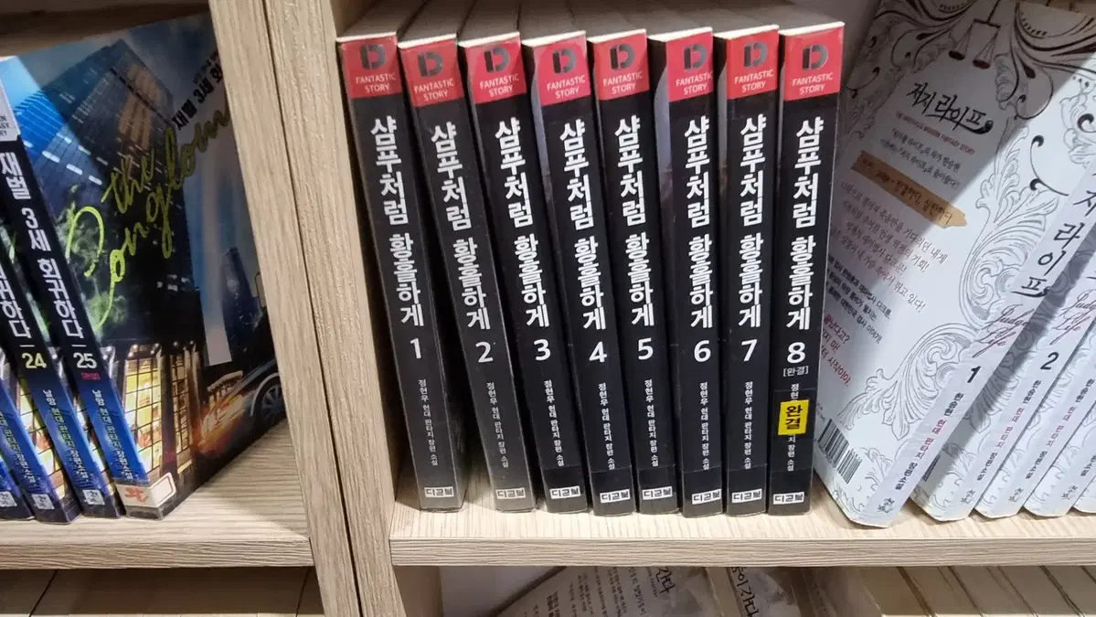 샴푸처럼황홀하게 1-8 완 정현우 현대 판타지 소설