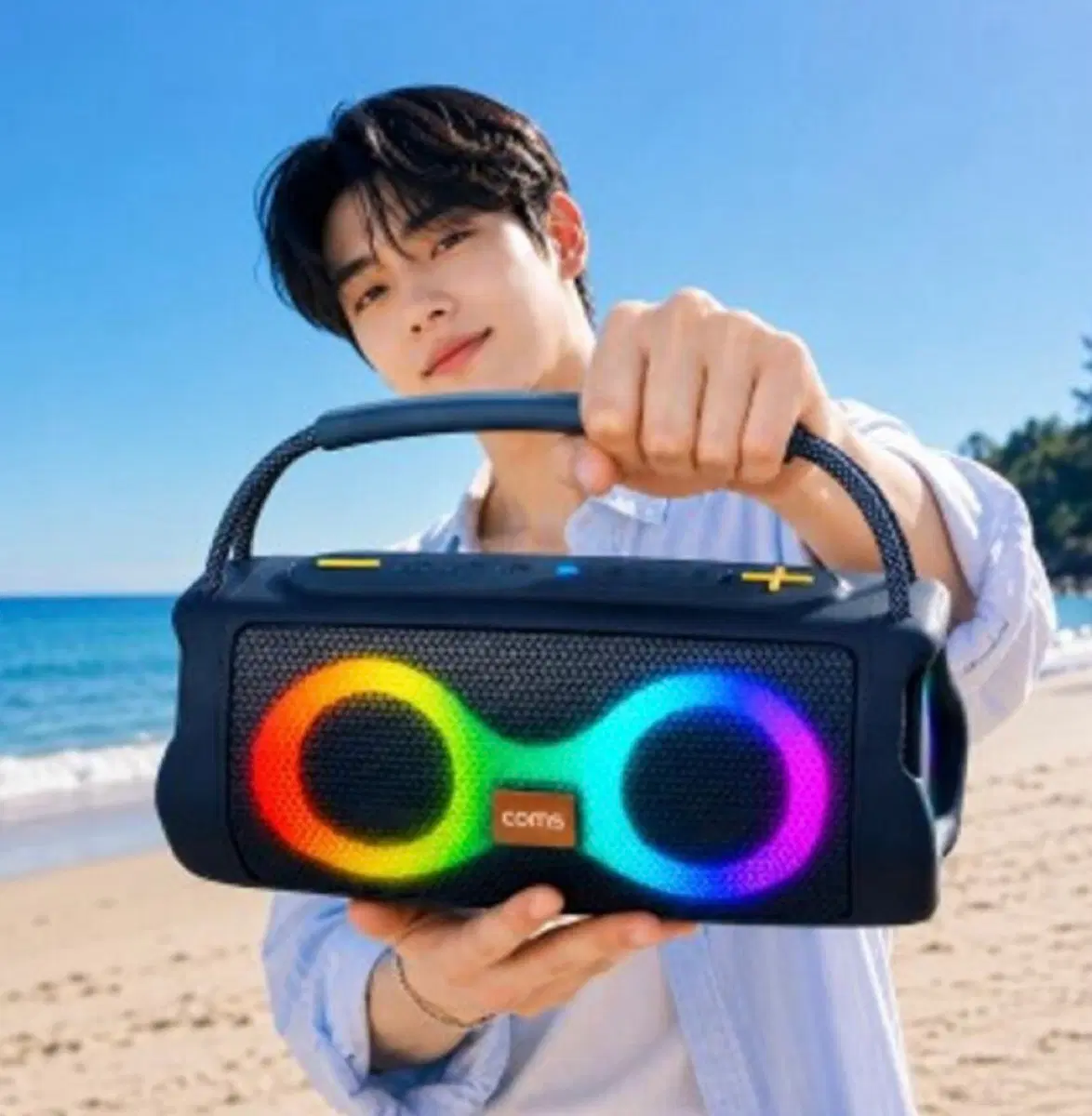LED 블루투스 스피커 팝니다(무료배송, 새상품)