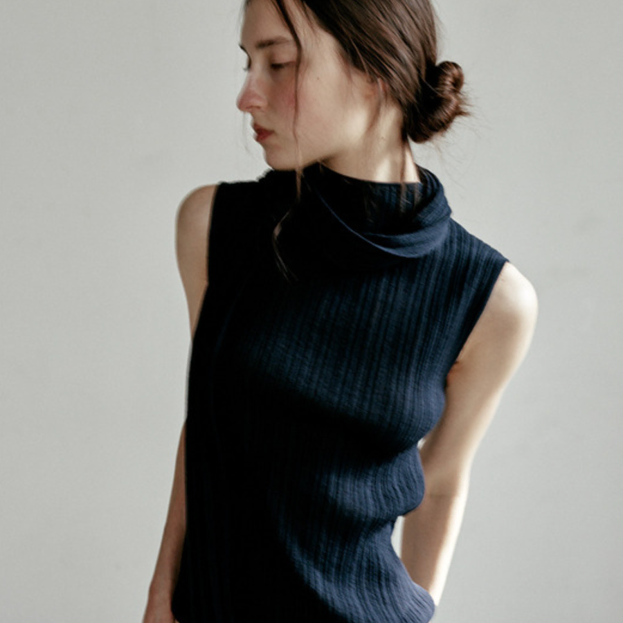 르세템버 WRINKLE KNIT TOp