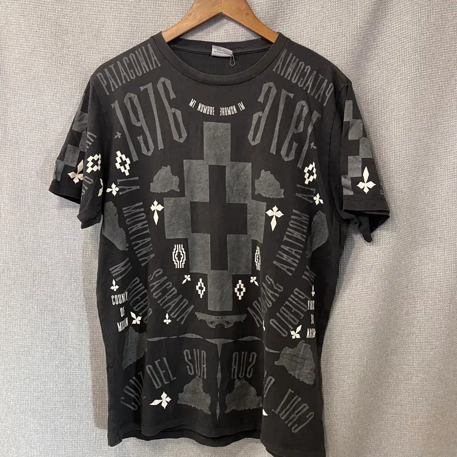 마르셀로 불론(Marcelo Burlon) 파타고니아 그래픽 반팔티