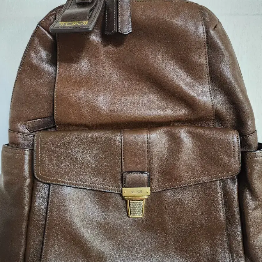 투미 가죽 백팩 비콘힐 레더 브라운