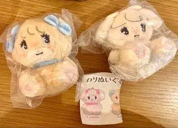 릴루알라모드 앉아 봉제 인형 너트 라떼