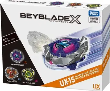 타카라토미 BEYBLADE X UX-15 샤크 스케일 덱 세트