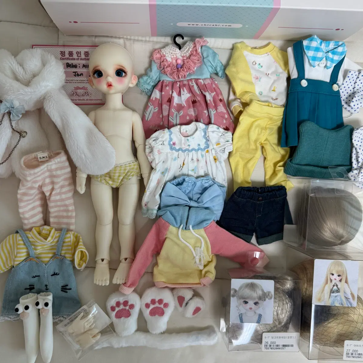 치카비 밀크 몰리 유딩이 usd 물품 포함 양도 구관 구체관절인형 판매