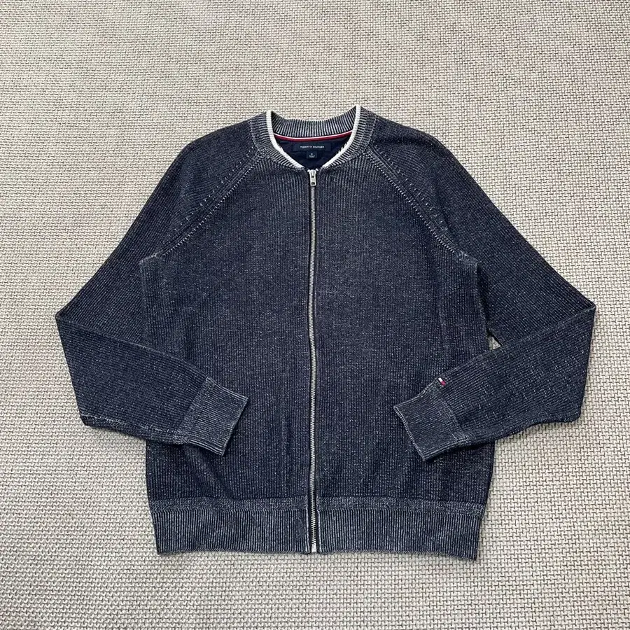 M 타미힐피거 블루종 집업 자켓 B.5663
