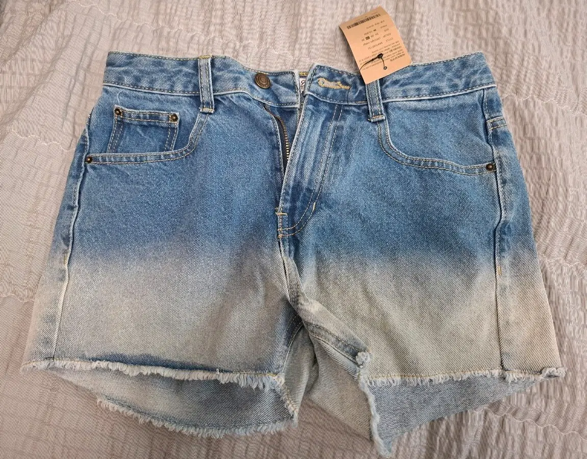 데님 숏팬츠 컷팅 핫팬츠
