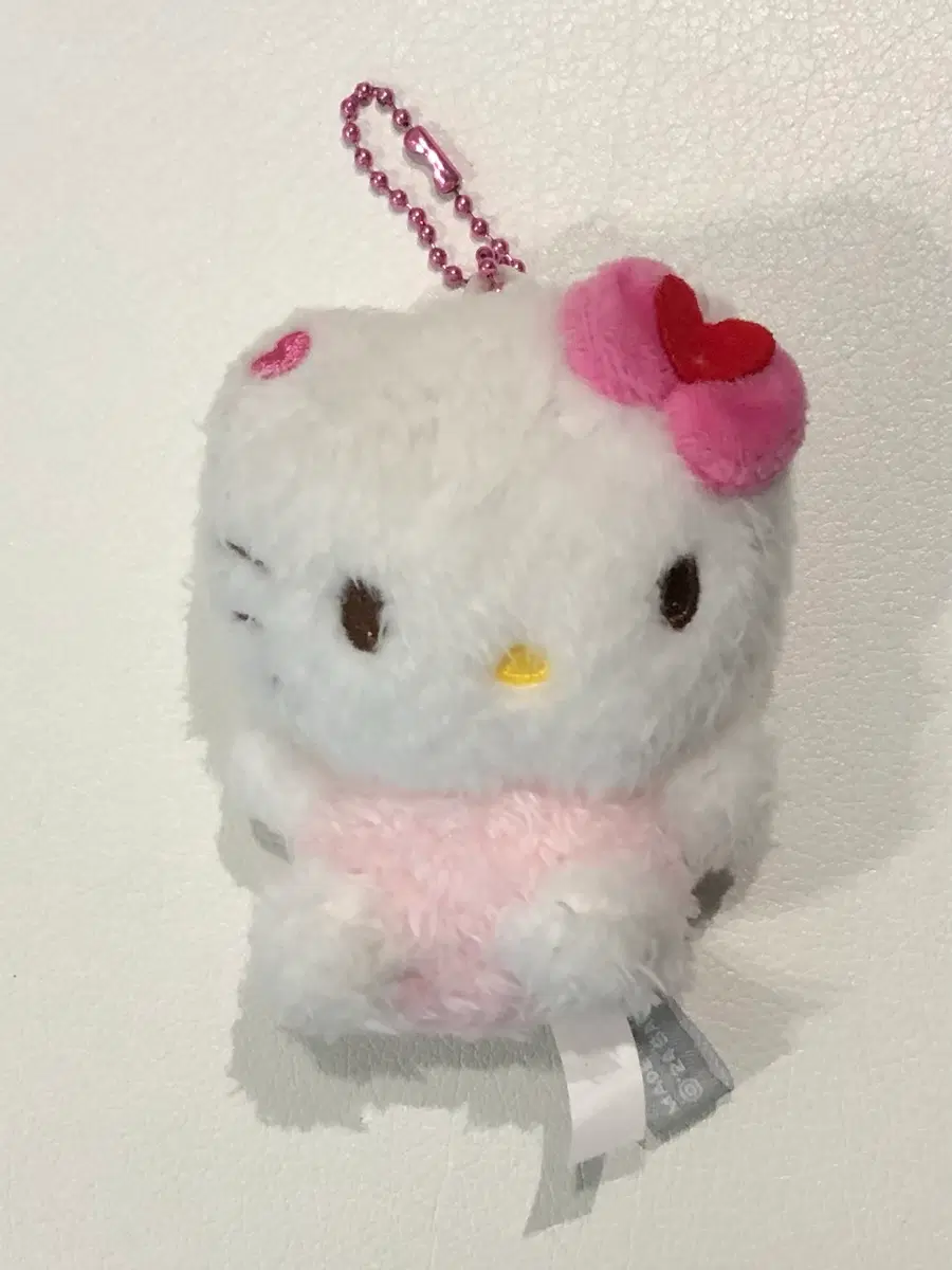 산리오 헬로키티 인형 털 키링