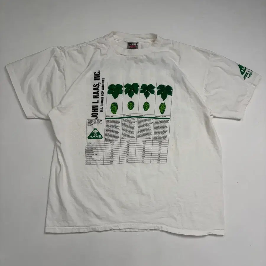 90s Hop Company Promo Tee (white)