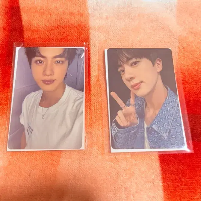 방탄 석진 런석진 일본 무비 특전 포카