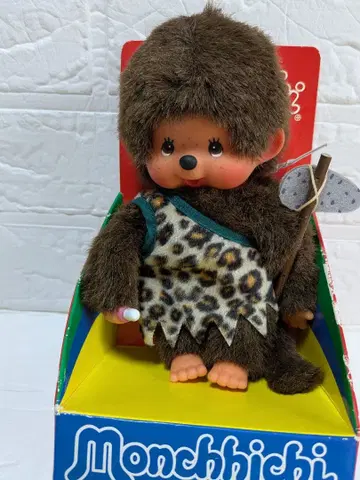 새상품 2009년 출시 원시인 몽치치 monchhichi 2354