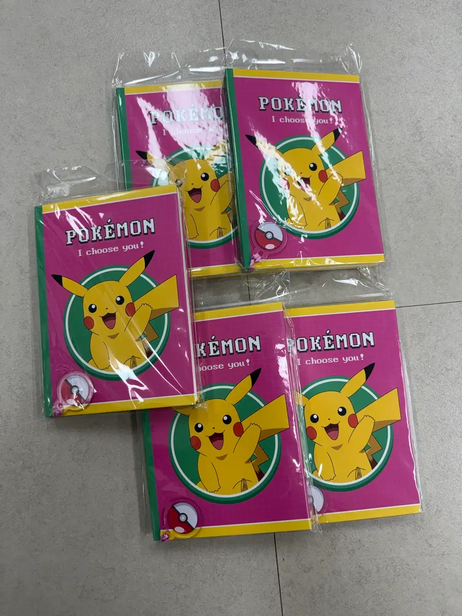 포켓몬스터 피카츄 노트