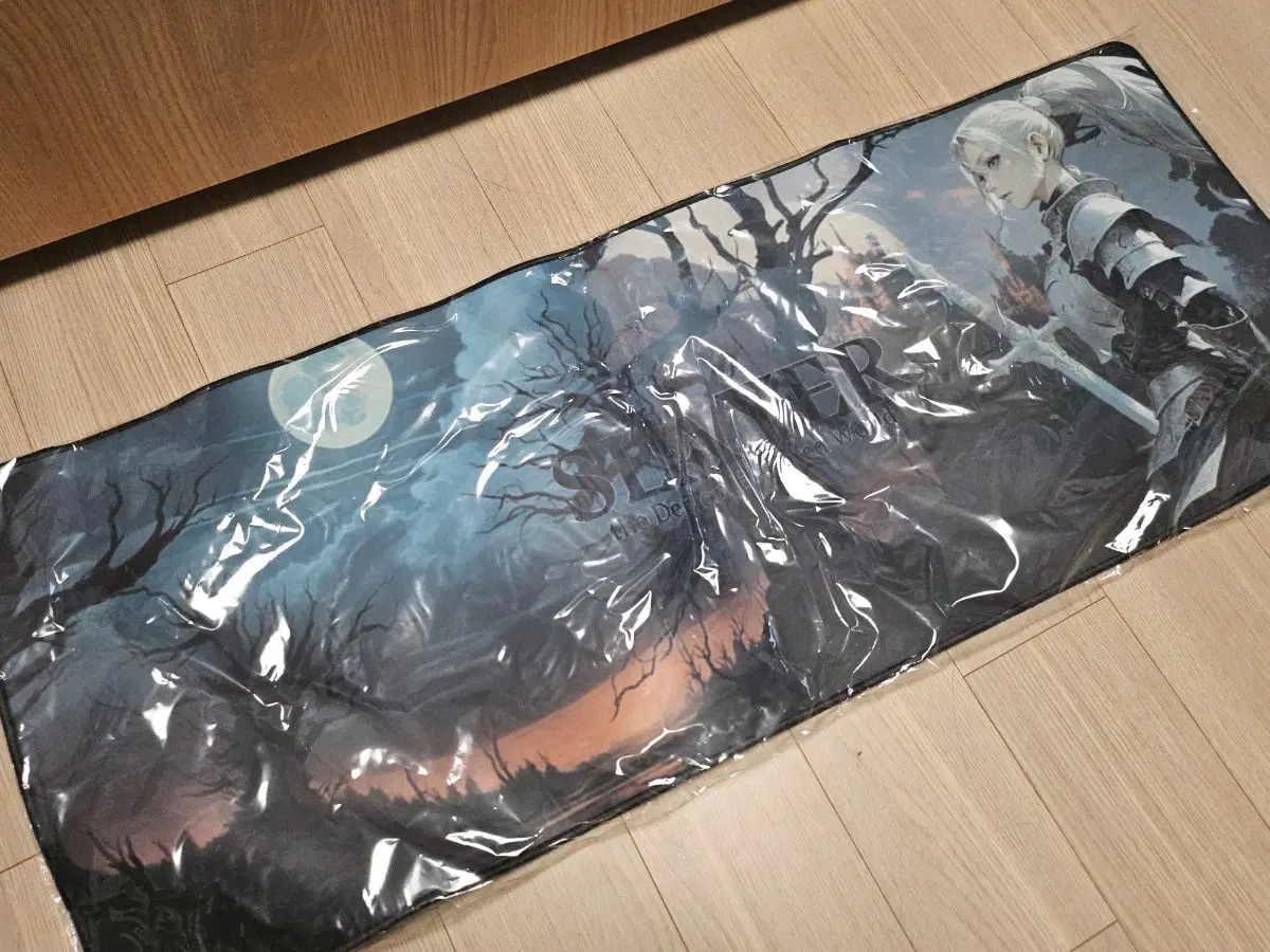 슬레이어 더 데몬 헌티드 월드 장패드 일러스트