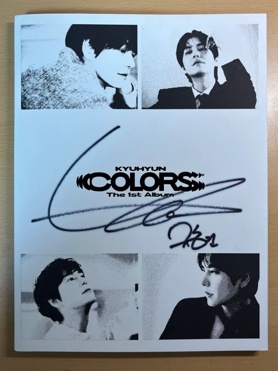규현 Colors 싸인 앨범